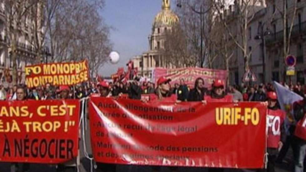 Les syndicats satisfaits de l'ampleur de la mobilisation