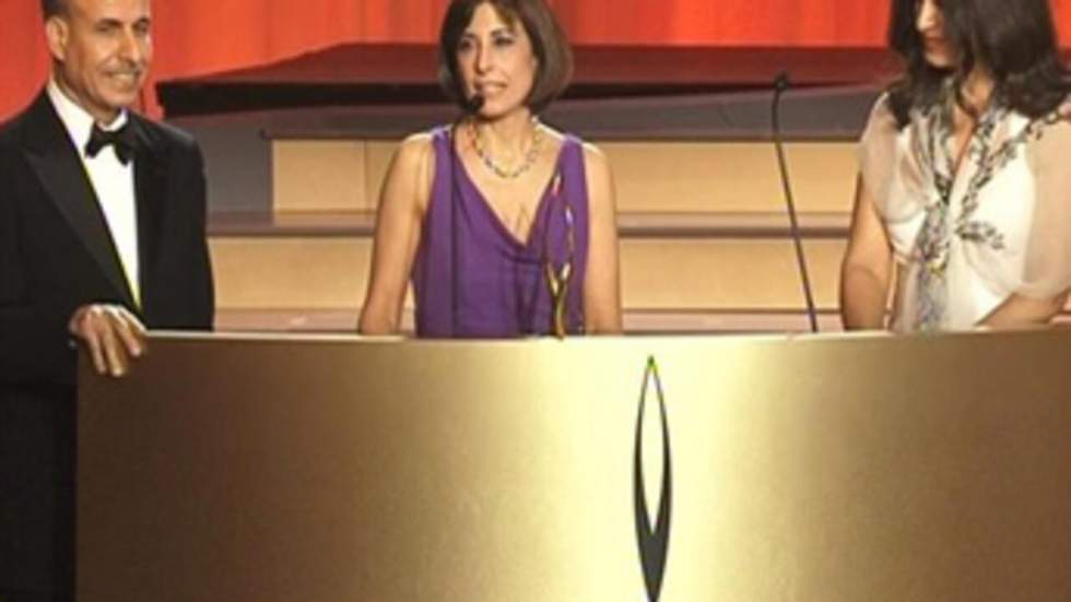 Paris, le 26 mars 2010 - NAHIDA NAKAD RECOIT LE PRIX TAKREEM DE « LA FEMME ARABE DE L’ANNEE »