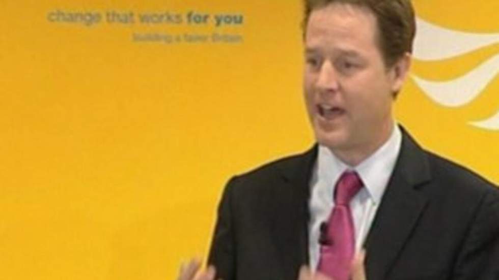 Nick Clegg, l'outsider qui venait d'en haut Nick Clegg, l'outsider qui venait d'en haut