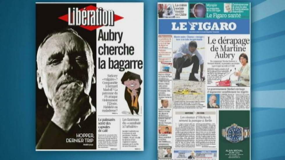 Aubry, Sarkozy, Madoff et les autres