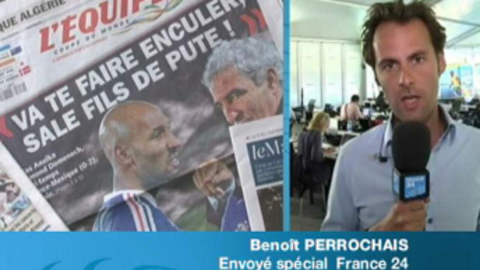 Anelka, accusé d'avoir insulté Domenech, risque l'exclusion du Mondial Anelka, accusé d'avoir insulté Domenech, risque l'exclusion du Mondial