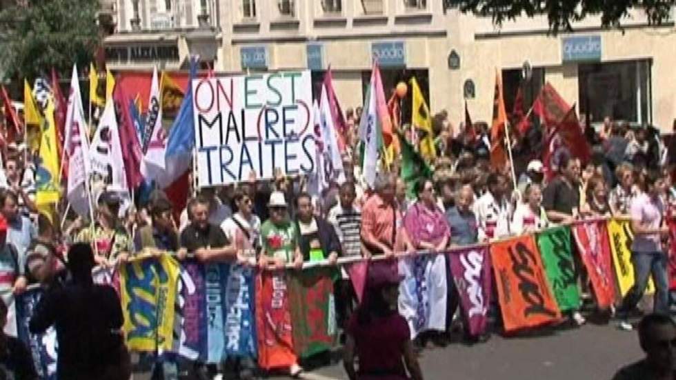 Mobilisation massive pour les retraites