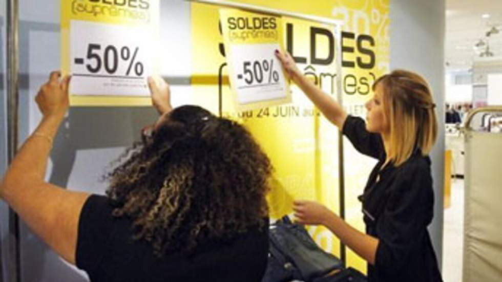Coup d'envoi des soldes, trois jours avant les départs en vacances Coup d'envoi des soldes, trois jours avant les départs en vacances