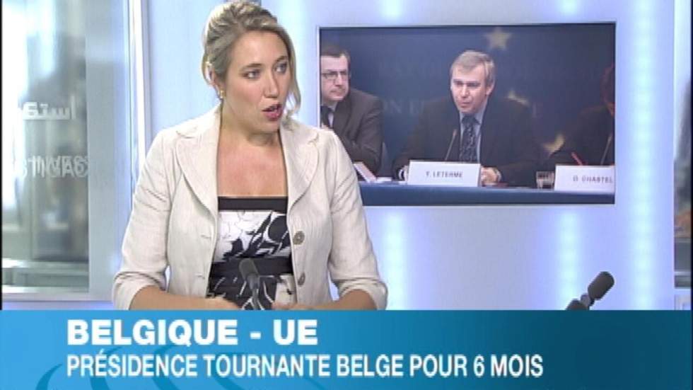 Le gouvernement démissionnaire de Belgique prend la tête de l'UE Le gouvernement démissionnaire de Belgique prend la tête de l'UE