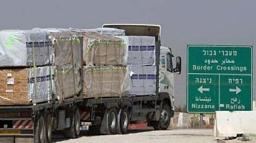 Israël autorise l'acheminement de certains biens de construction à Gaza Israël autorise l'acheminement de certains biens de construction à Gaza