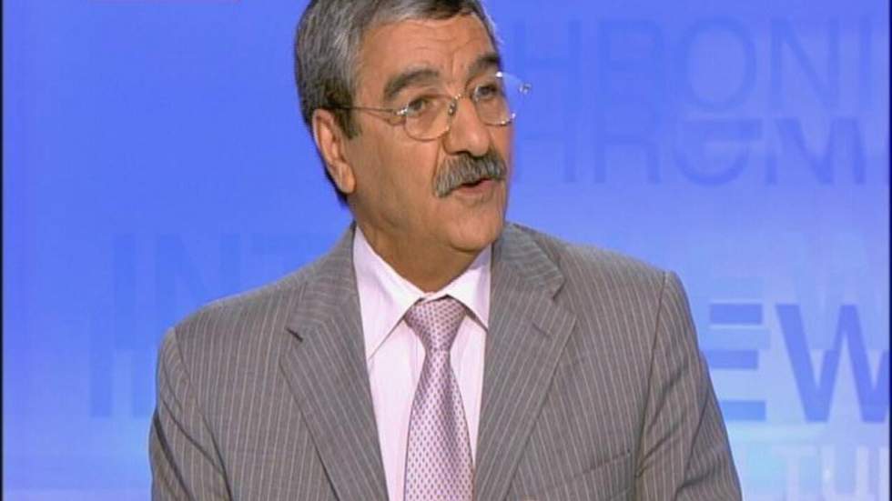 Saïd Sadi, président du Rassemblement pour la Culture et la Démocratie en Algérie