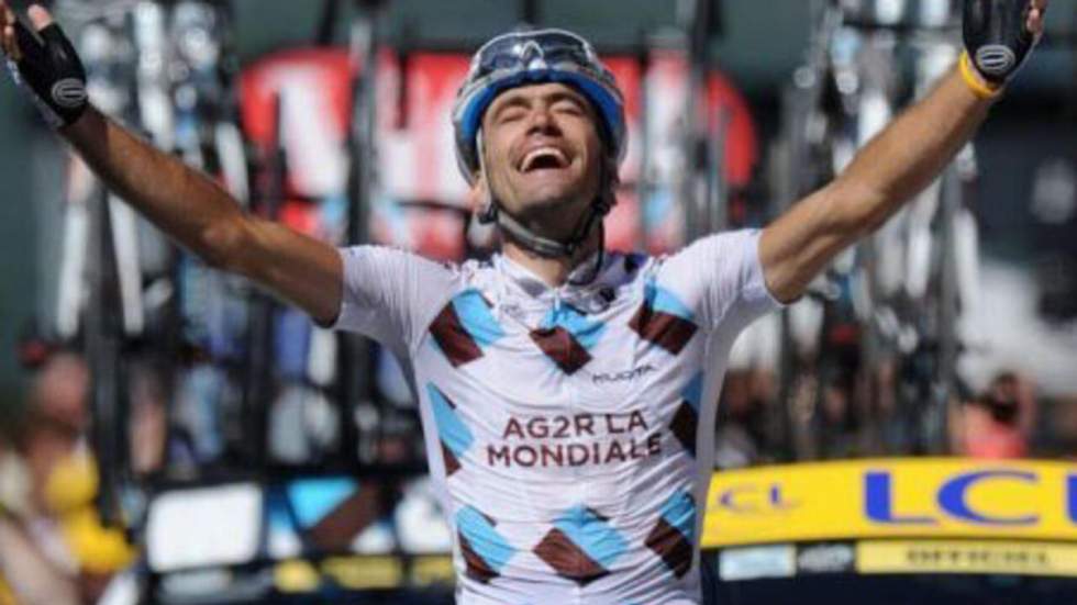 Le Français Christophe Riblon remporte la 14e étape du Tour