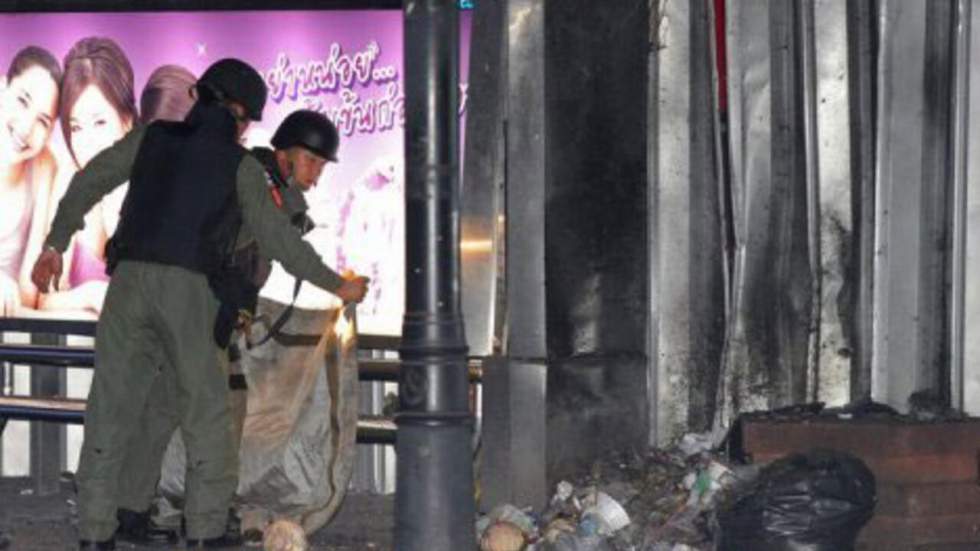 L'explosion d'une bombe fait un mort dans le centre de Bangkok