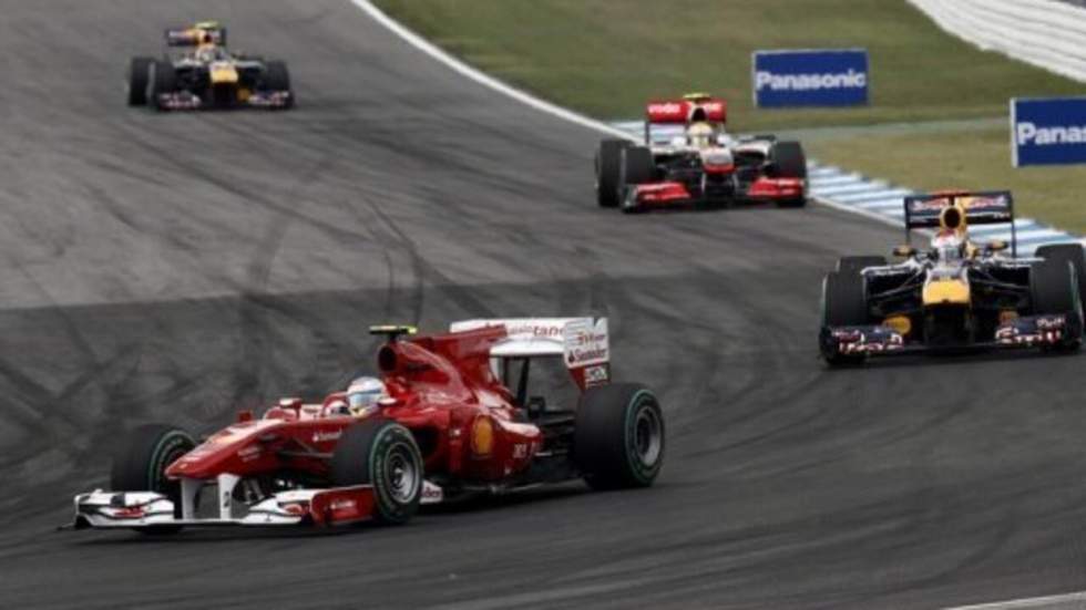 Alonso remporte le Grand Prix d'Allemagne devant Massa et Vettel