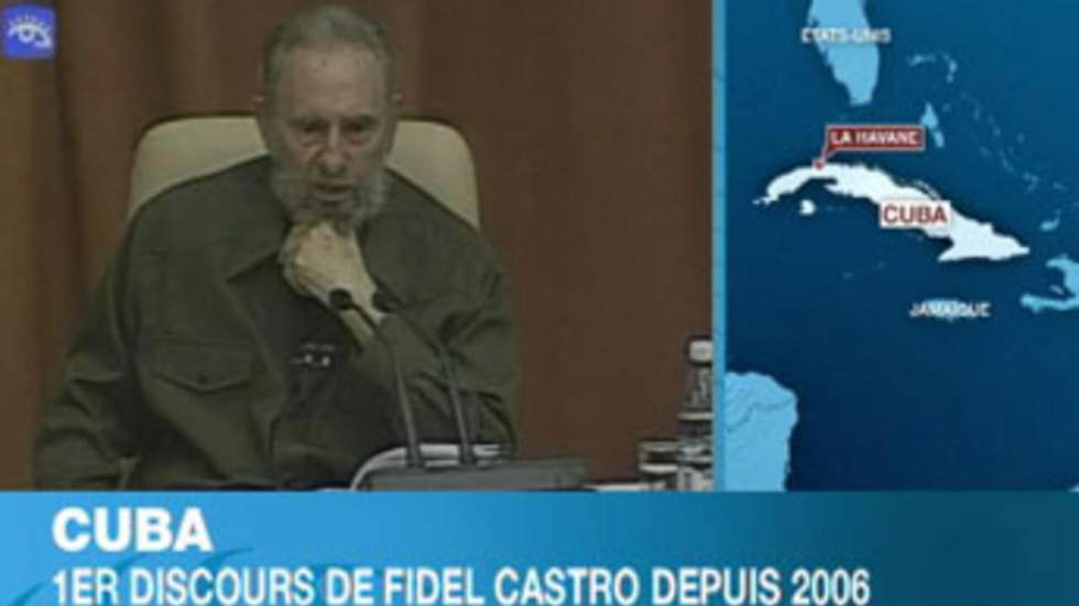 Fidel Castro pour la première fois au parlement depuis quatre ans