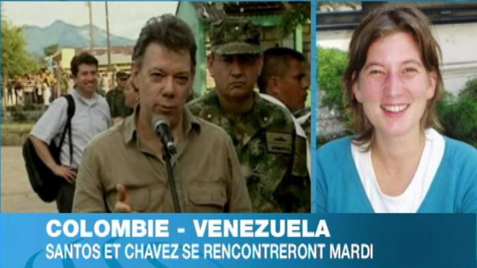 Santos et Chavez se rencontreront mardi en tête-à-tête à Bogota