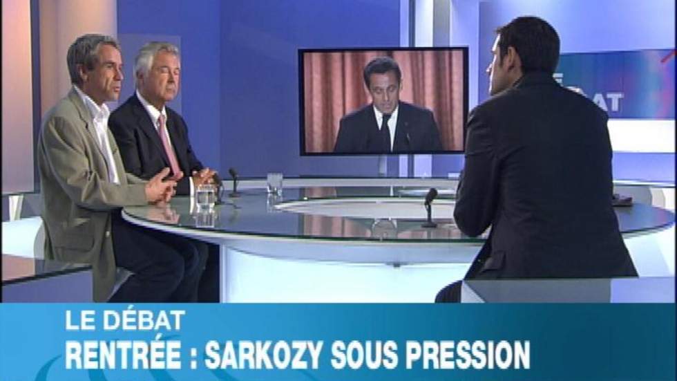 Rentrée : Sarkozy sous pression