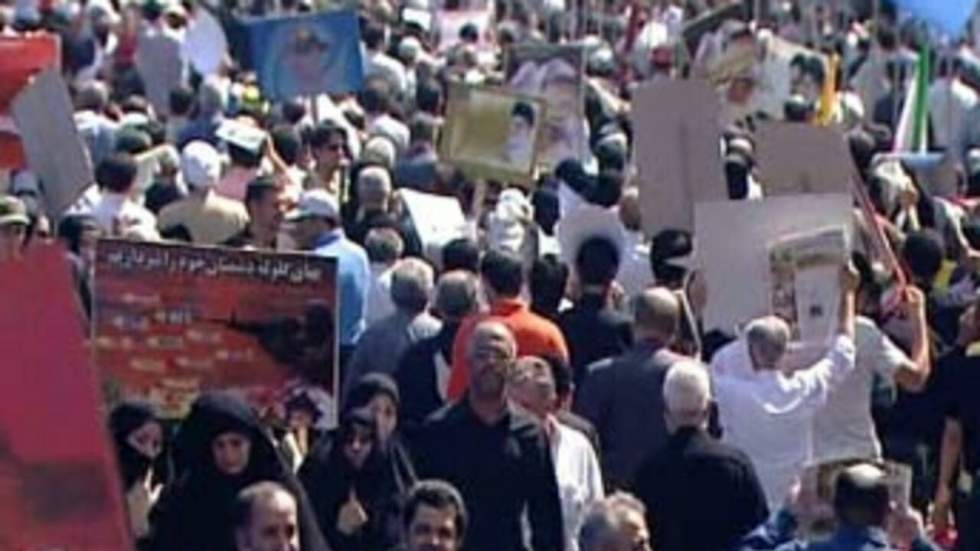 L'Iran manifeste contre Israël à l'occasion de la "journée de Qods"