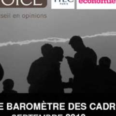 Un redressement significatif du moral des cadres Un redressement significatif du moral des cadres