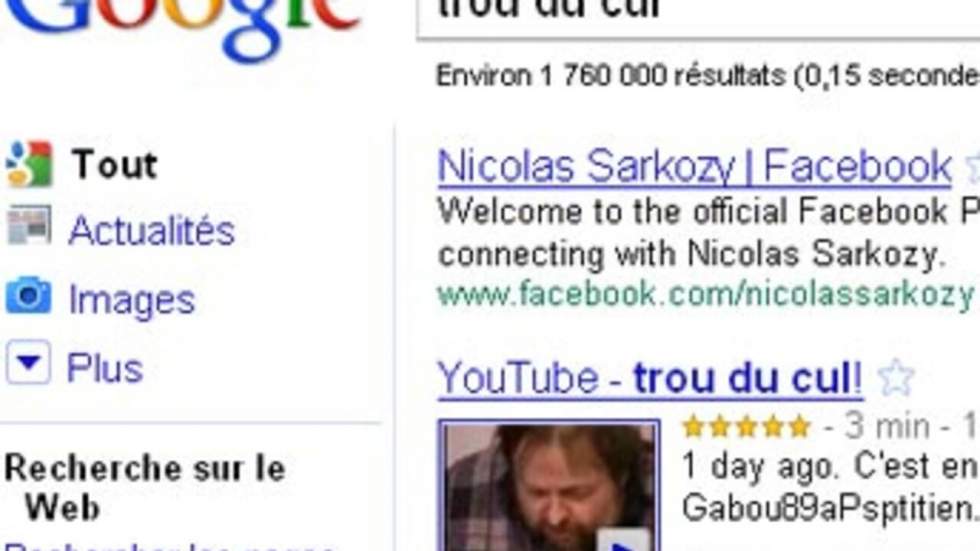 Une nouvelle blague potache sur Google vise le président français Une nouvelle blague potache sur Google vise le président français