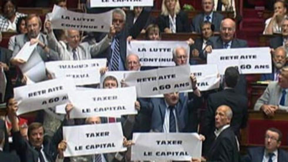 Bernard Accoyer suspend la séance d'examen du texte sur les retraites Bernard Accoyer suspend la séance d'examen du texte sur les retraites