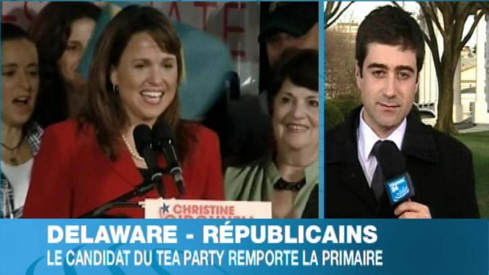 Une candidate du "Tea Party" remporte la primaire républicaine dans le Delaware