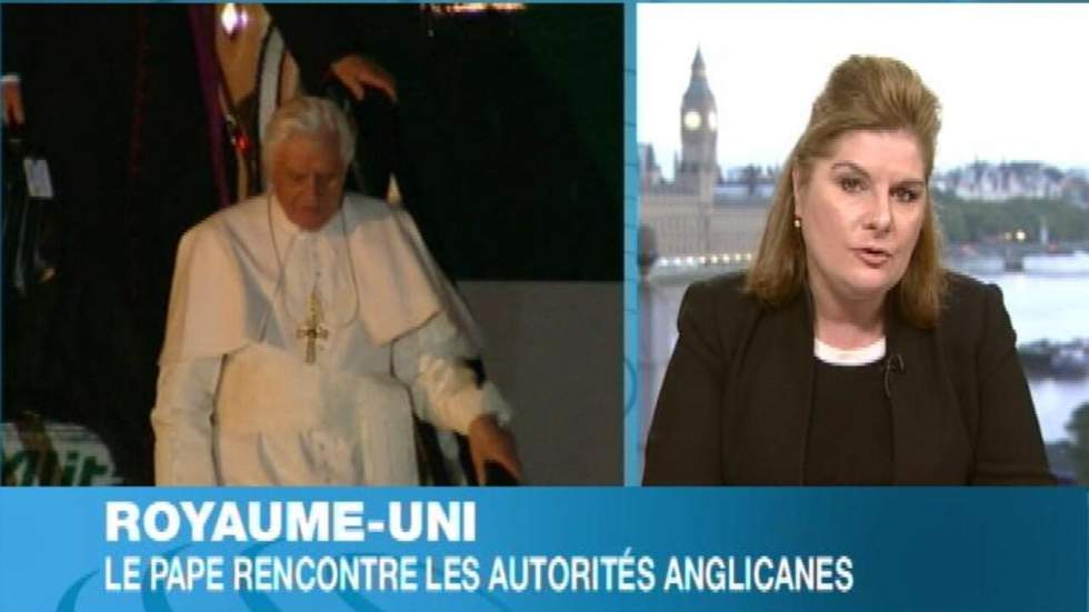 Rencontre historique entre le pape Benoît XVI et le chef de l'Église anglicane