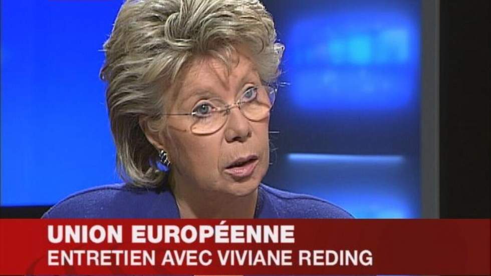 Viviane Reding, commissaire européenne à la Justice