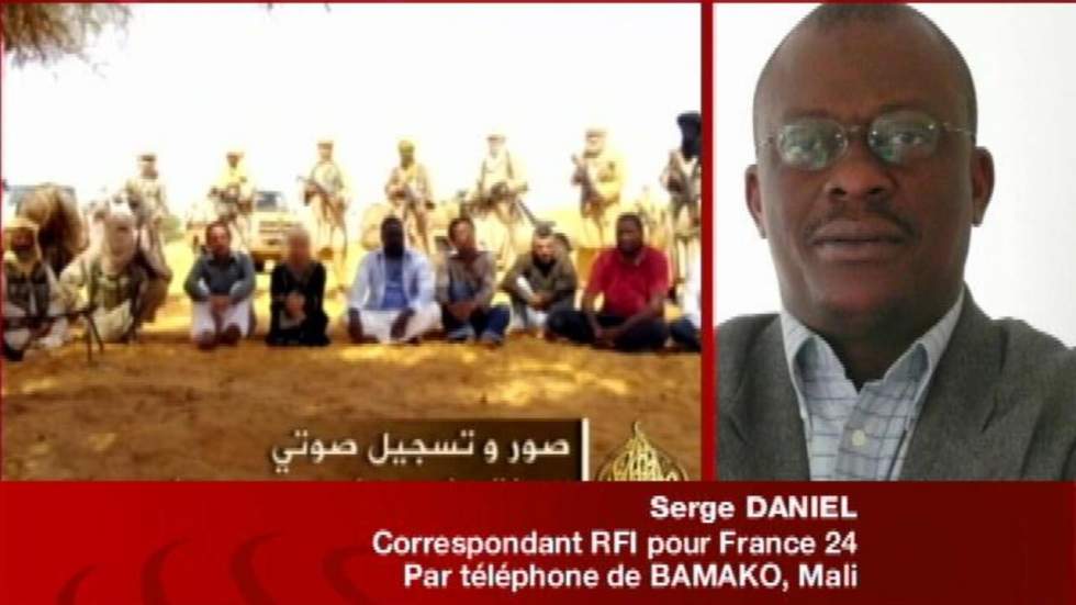 Aqmi diffuse des images des otages français enlevés au Niger