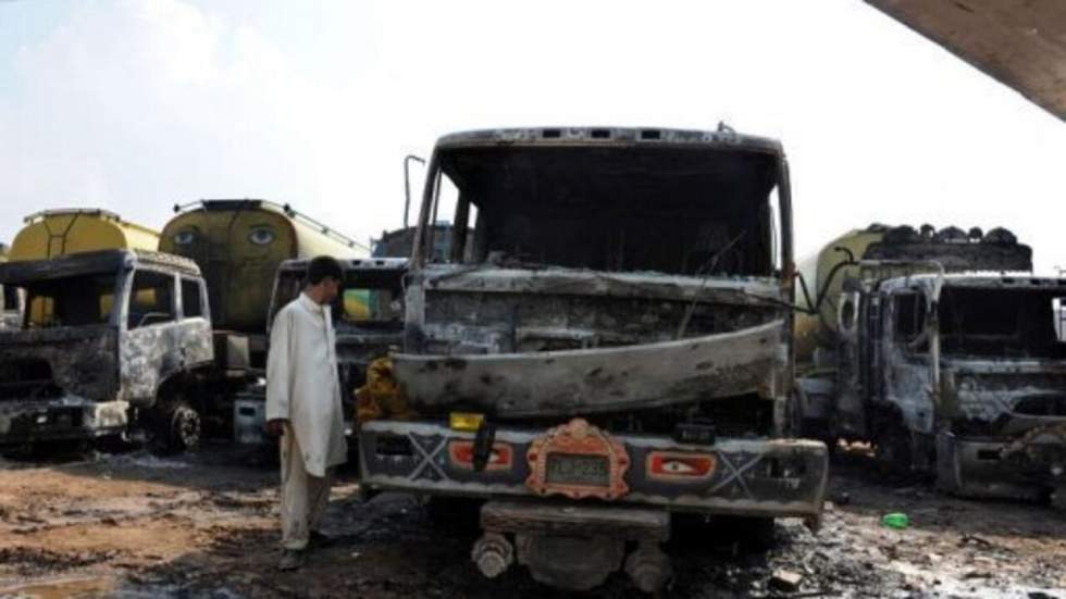 Double attaque des Taliban contre les camions de l'Otan