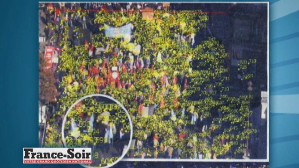 Retraites : le décompte "scientifique" des manifestants inférieur à celui… de la police Retraites : le décompte "scientifique" des manifestants inférieur à celui… de la police
