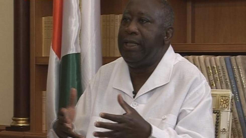 Laurent Gbagbo, président de la Côte d'Ivoire