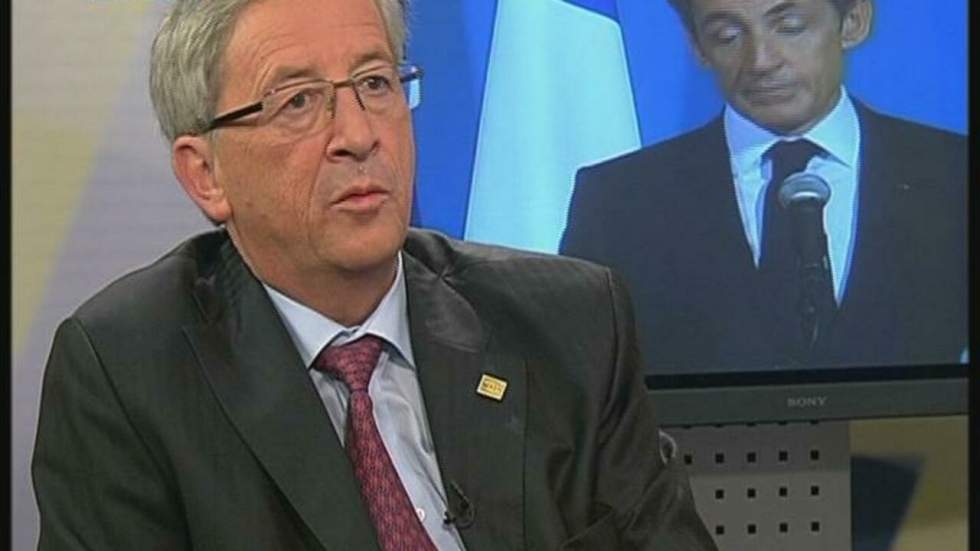 Jean-Claude Juncker, président de l'Eurogroupe