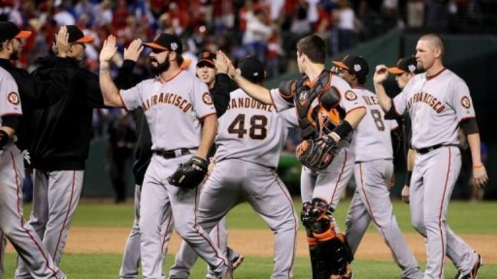 Les Giants de San Francisco à une victoire du titre suprême