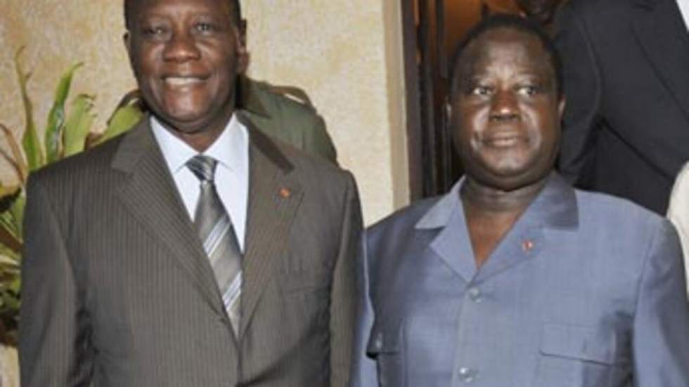 Henri Konan Bédié appelle à voter pour Alassane Ouattara au second tour