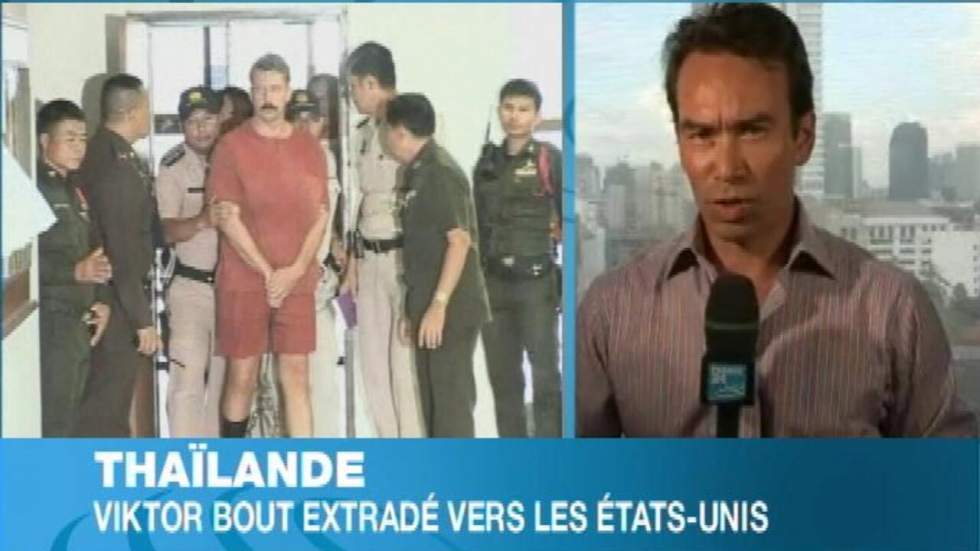 Le trafiquant d'armes russe présumé Viktor Bout extradé vers les États-Unis Le trafiquant d'armes russe présumé Viktor Bout extradé vers les États-Unis