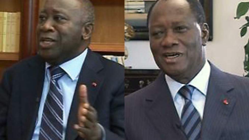 Alassane Ouattara et Laurent Gbagbo répondent à France24