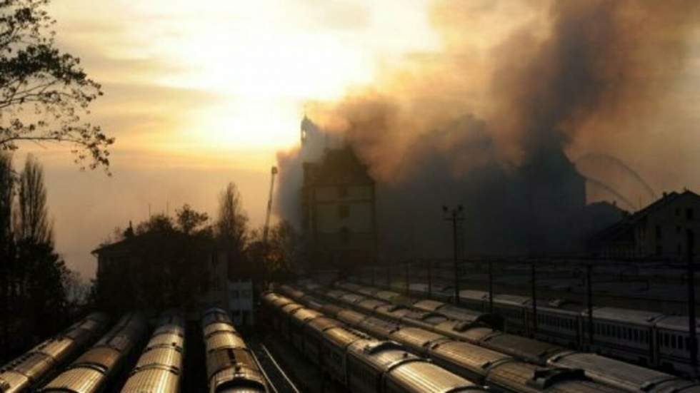 Un incendie endommage la gare historique de Haydarpasa