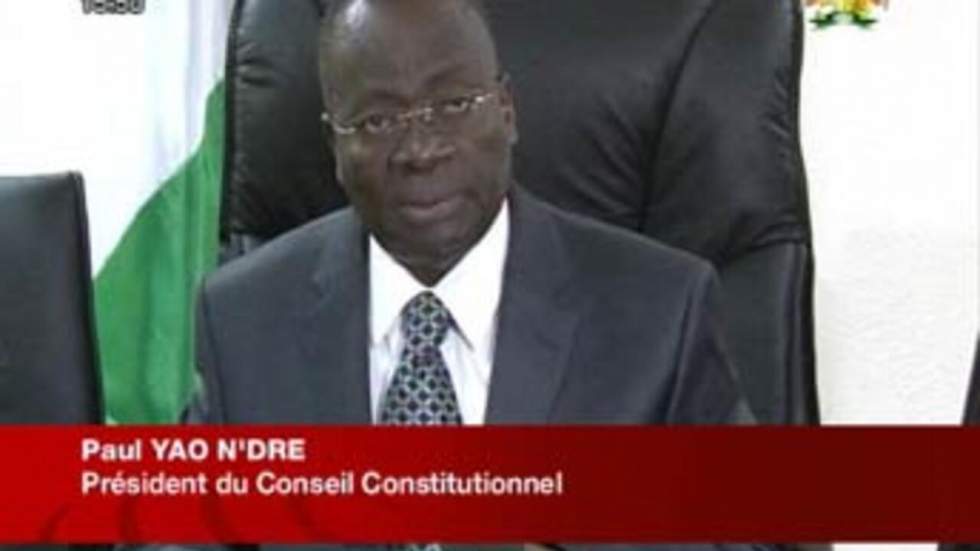 Le Conseil constitutionnel donne la victoire à Laurent Gbagbo