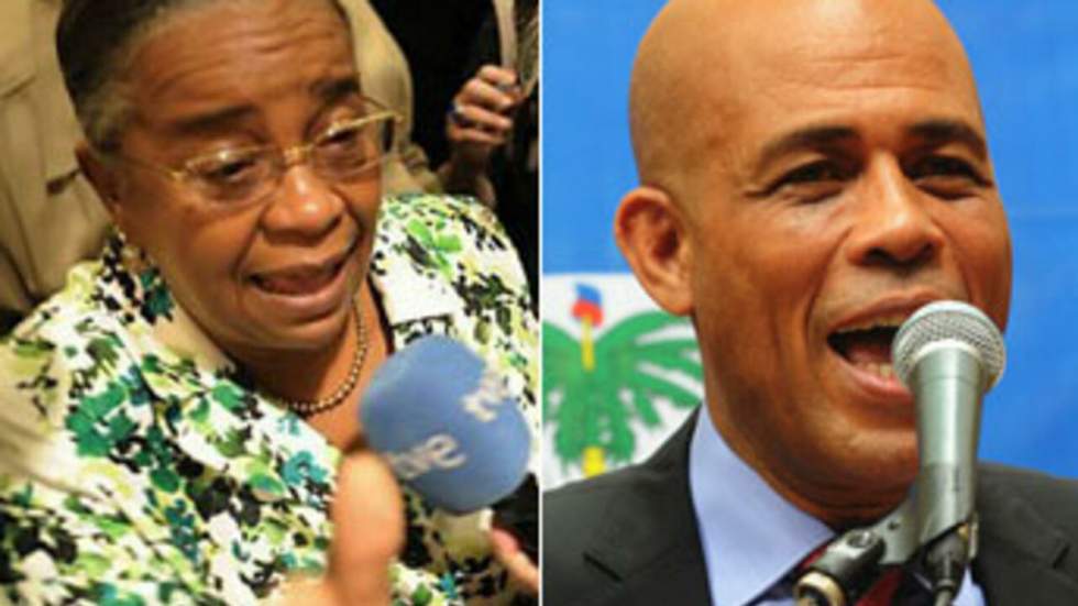 Mirlande Manigat et Michel Martelly au second tour, selon les premières estimations