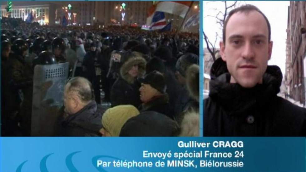 Arrestation de candidats protestant contre la réélection de Loukachenko Arrestation de candidats protestant contre la réélection de Loukachenko