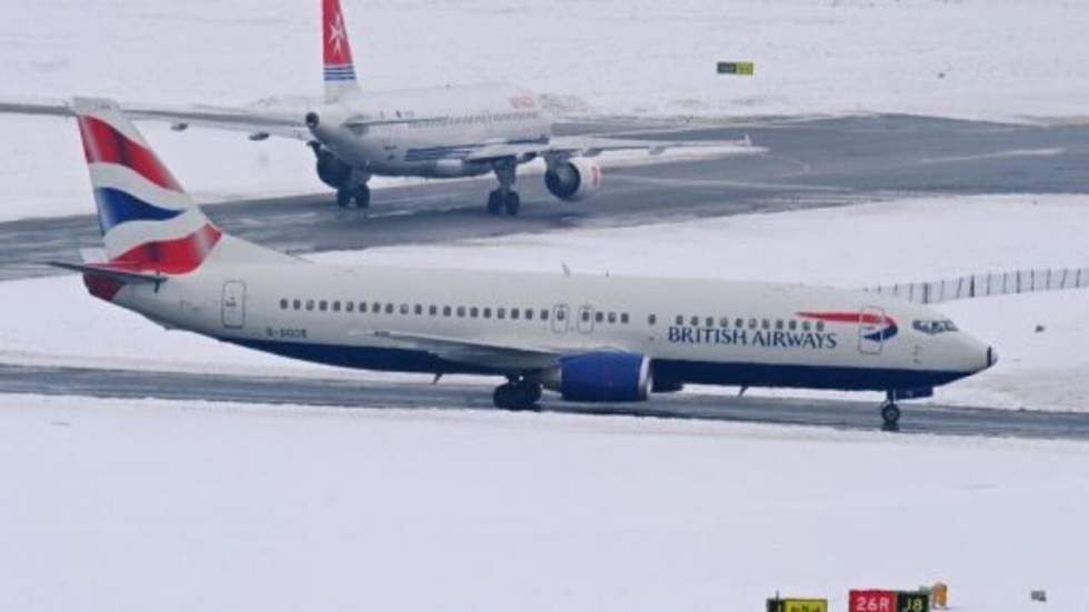 Le ciel européen fortement perturbé par la neige Le ciel européen fortement perturbé par la neige