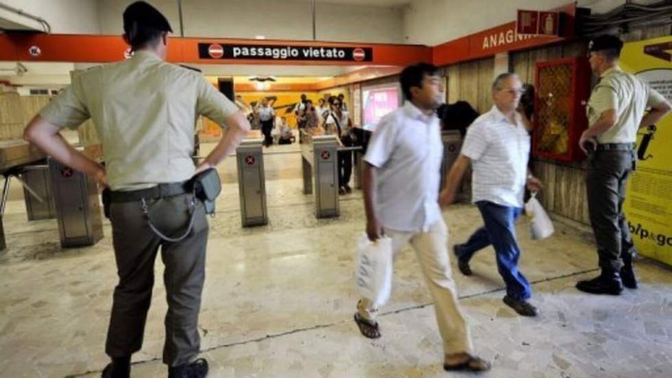 Découverte d'un engin explosif dans le métro de Rome