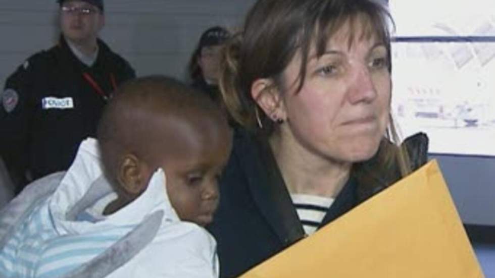 Arrivée des enfants haïtiens à Paris après de longs mois d'attente