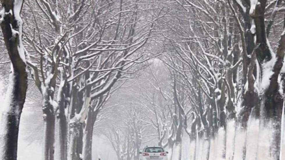 La neige sème à nouveau la pagaille dans le Nord de la France