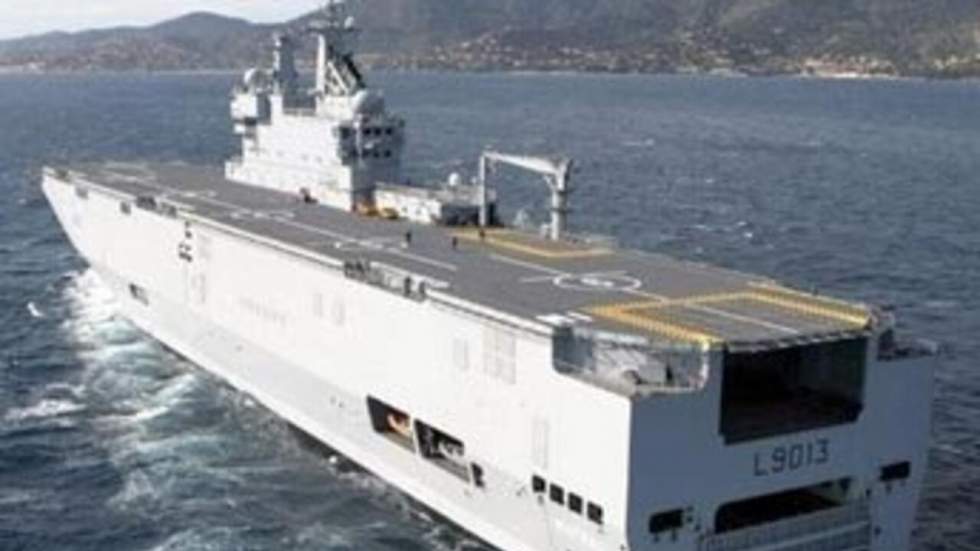 Paris et Moscou s'associent pour construire deux navires Mistral