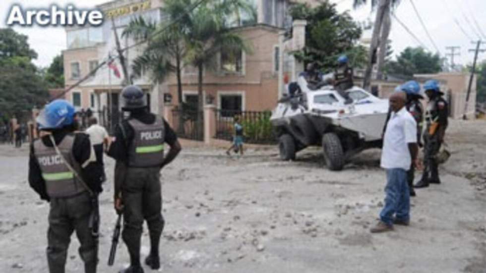 Des incidents éclatent à Port-au-Prince, la police procède à des arrestations