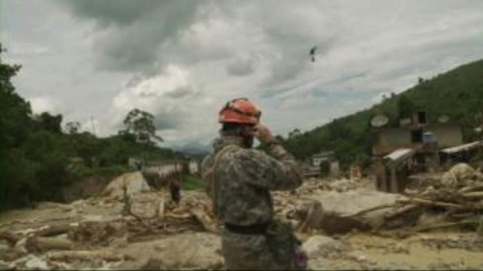 Brésil: L'armée au secours des victimes des inondations