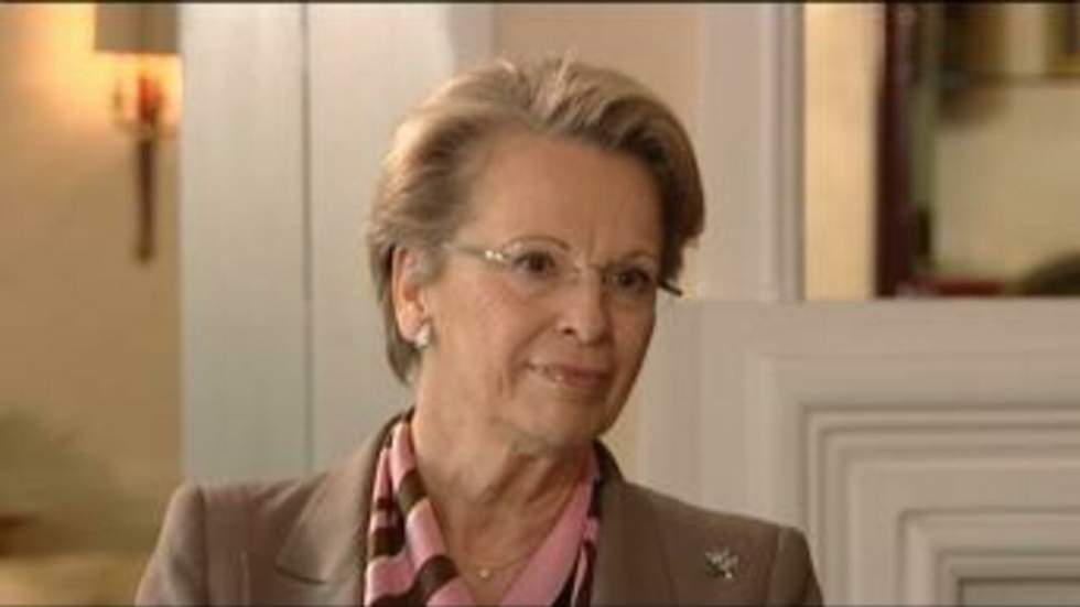 Michèle Alliot-Marie, ministre des Affaires étrangères