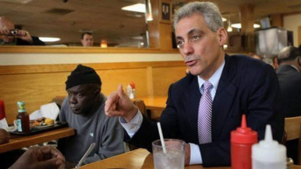 Rahm Emanuel, l'ancien lieutenant de Barack Obama, a été élu maire de Chicago Rahm Emanuel, l'ancien lieutenant de Barack Obama, a été élu maire de Chicago