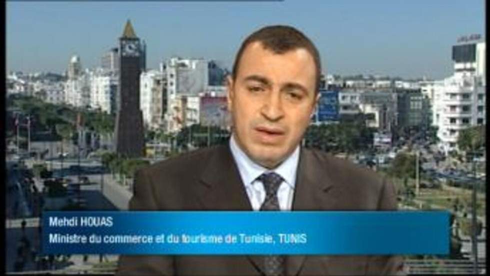 Mehdi Houas, Ministre du commerce et du tourisme, Tunisie Mehdi Houas, Ministre du commerce et du tourisme, Tunisie