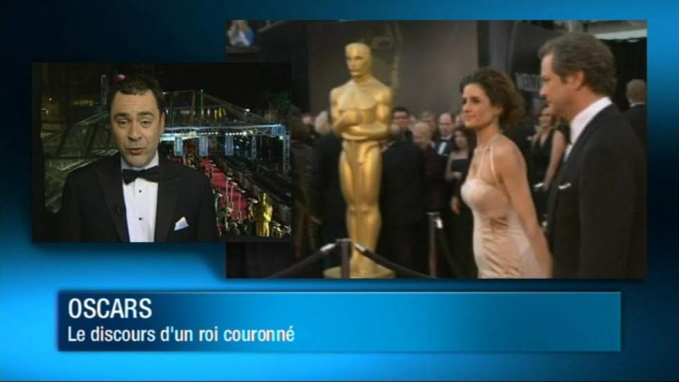 Les Oscars consacrent "Le discours d'un roi", Natalie Portman et Colin Firth