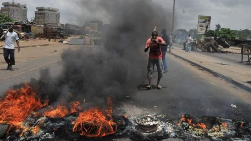 Échanges de tirs à l'arme lourde jeudi soir à Tiébissou, près de Yamoussoukro