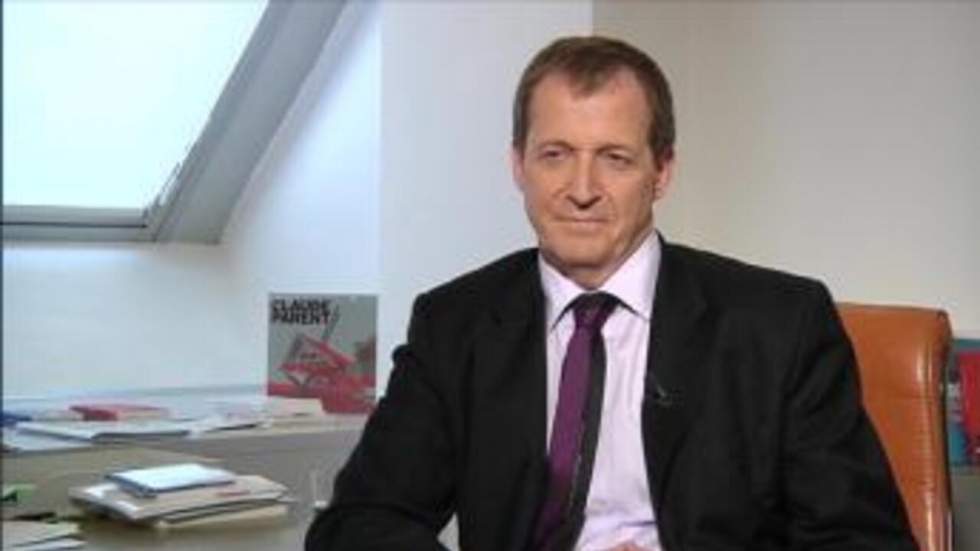 Alastair Campbell, ancien directeur de la communication de Tony Blair