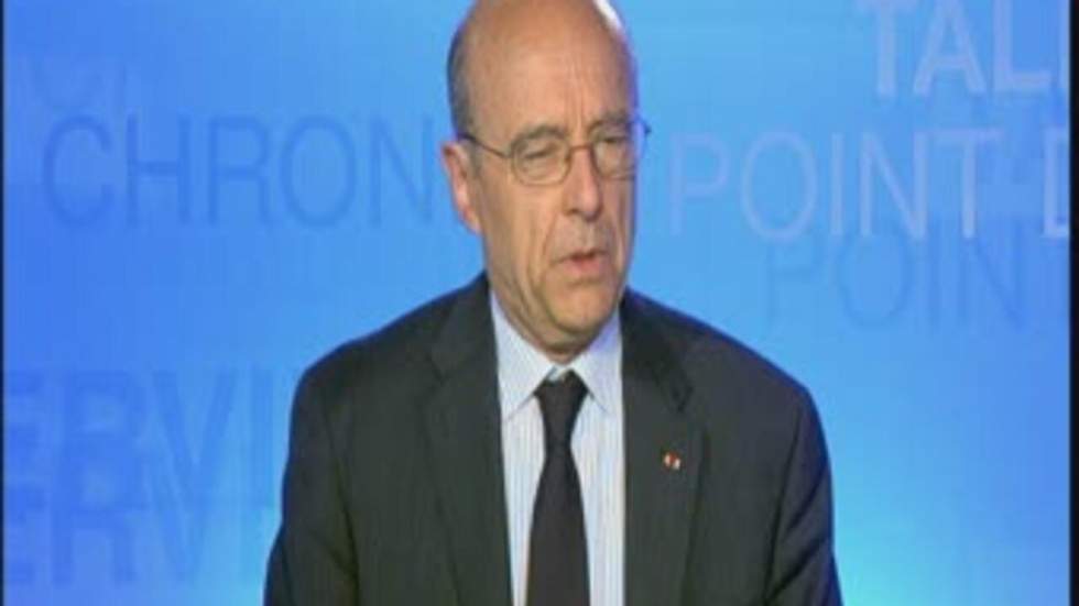 Alain Juppé : "Il n'est pas question d'un enlisement en Libye"